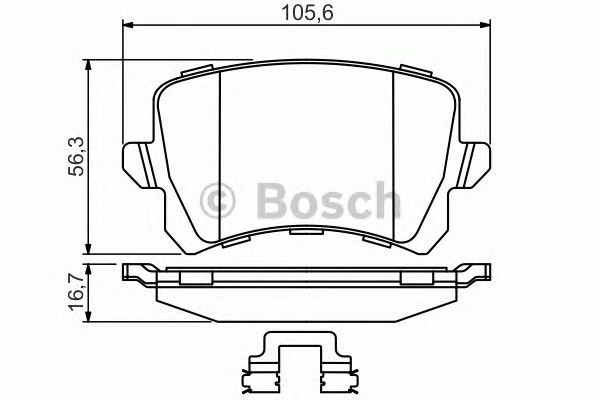 Set placute frana VOLKSWAGEN PASSAT ALLTRACK (365) - Cod intern: W20277128 - LIVRARE DIN STOC in 24 ore!!!