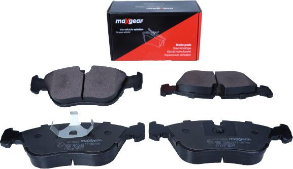 Set placute frana VOLVO 850 (855) Turism, 04.1992 - 10.1997 Maxgear 19-0656