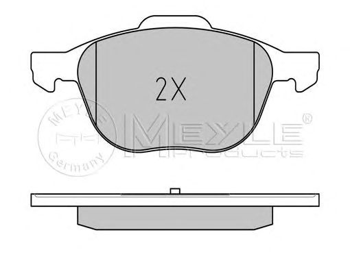 Set placute frana VOLVO C70 I Cabriolet - Cod intern: W20120087 - LIVRARE DIN STOC in 24 ore!!!