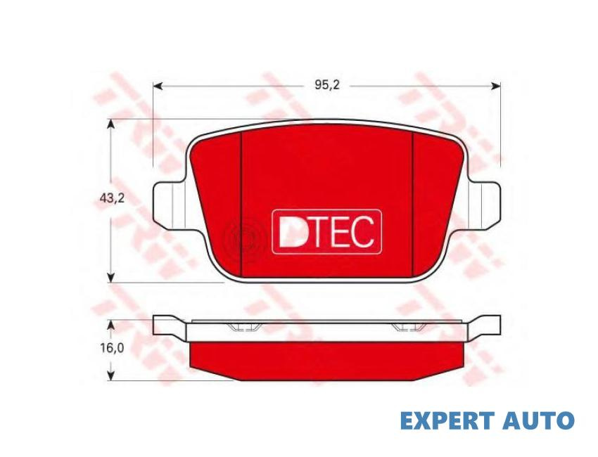 Set placute frana Volvo V70 III (BW) 2007-2016 #2 