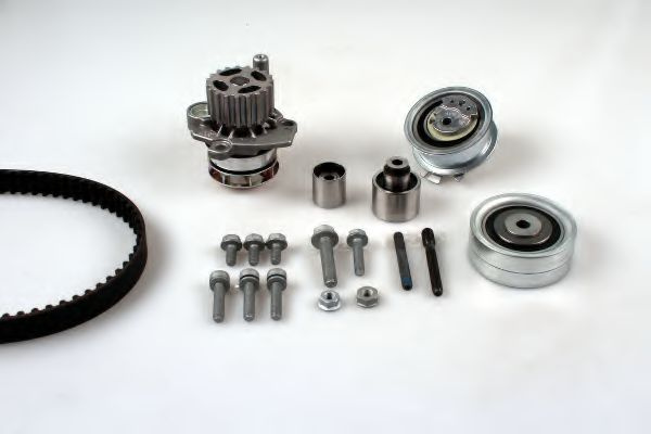 Set pompa apa + curea dintata AUDI A6 (4G2, C7, 4GC) (2010 - 2016) HEPU PK06621