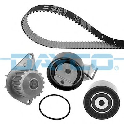 Set pompa apa + curea dintata CITROËN C4 I (LC_) (2004 - 2011) DAYCO KTBWP4950