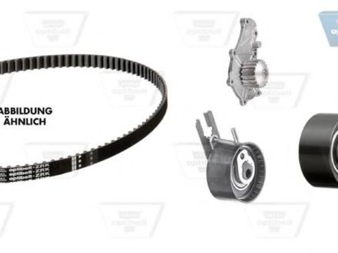 Set pompa apa + curea dintata Citroen BERLINGO I caroserie (M_), Citroen BERLINGO (MF), PEUGEOT RANCH caroserie (5) - OPTIBELT KT 1390 W1