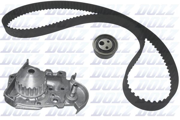 Set pompa apa curea dintata # Dacia Logan 2008 2009 2010 2011 2012 2013 2014 2015 2016 2017 2018 2019 2020 2021 2022 2023 2024 2025 # KD066 # DOLZ