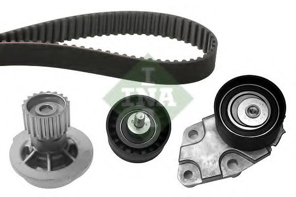 Set pompa apa + curea dintata DAEWOO NUBIRA Break (KLAJ) (1997 - 2016) INA 530 0332 30 piesa NOUA