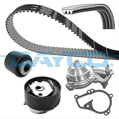 Set Pompa Apa + Curea Dintata Dayco KBIOWP140