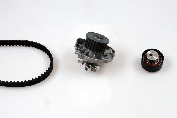 Set pompa apa + curea dintata FIAT 500 C (312) (2009 - 2016) HEPU PK10580 piesa NOUA
