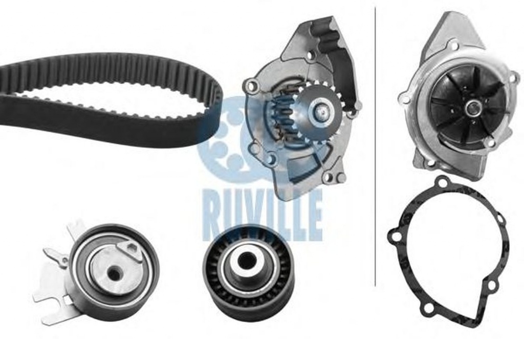 Set pompa apa + curea dintata FORD C-MAX DM2 RUVILLE 55973701