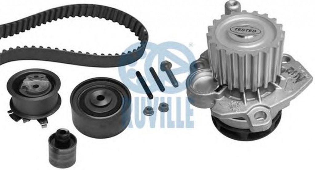 Set pompa apa + curea dintata JEEP PATRIOT MK74 RUVILLE 55766701