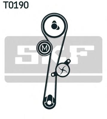 Set pompa apa + curea dintata RENAULT TWINGO I (C06_), RENAULT KANGOO (KC0/1_), RENAULT CLIO Mk II (BB0/1/2_, CB0/1/2_) - SKF VKMC 06002