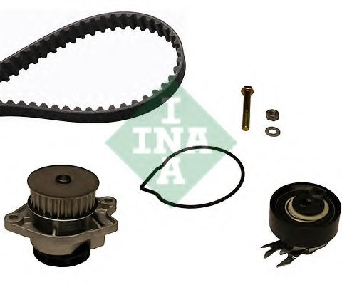 Set pompa apa + curea dintata SEAT CORDOBA (6K2) (1999 - 2002) INA 530 0166 31 piesa NOUA