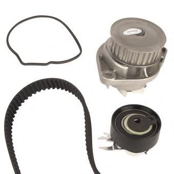 Set pompa apa + curea dintata SEAT IBIZA III (6K1) (1999 - 2002) GRAF KP676-1 piesa NOUA