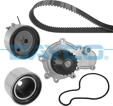 Set pompa apa curea dintata Set de distributie curea intinzator pompa de apa se potrivește. CHRYSLER PT CRUISER 2.0 10.04-12. CHRYSLER SEBRING (JR), Сabrioletă, 04.2001 - 06.2007 Dayco KTBWP8230