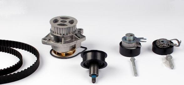 Set pompa apa curea dintata Set de sincronizare curea scripete pompa de apa SEAT ALTEA ALTEA XL CORDOBA IBIZA SEAT IBIZA V (6J5, 6P1), Hatchback, 03.2008 - 12.2017 Hepu PK05572