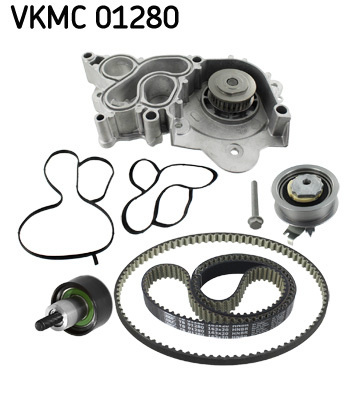 Set pompa apa + curea dintata ~ Skoda Fabia 2018 2019 2020 2021 2022 2023 2024 ~ VKMC 01280 ~ SKF