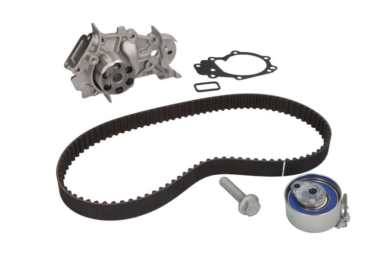 Set pompa apa + curea dintata Timing set belt + pulley + water pump DACIA LOGAN LOGAN II LOGAN MCV II SANDERO SANDERO II NISSAN KUBISTAR RENAULT CLIO II CLIO III CLIO III/HATCHBACK CLIO IV 1.0ALK-1.2LPG 01.01- BOSCH 1 987 946 393
