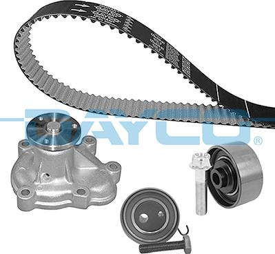 Set pompa apa curea dintata Timing set belt pulley water pump OPEL ASTRA H ASTRA H GTC ASTRA J ASTRA J GTC MERIVA B MOK OPEL ASTRA J (P-J/SW/V), Sedan, 06.2012 - Dayco KTBWP5310