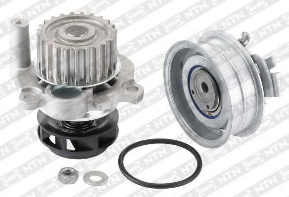 Set pompa apa + curea dintata VW GOLF IV (1J1) (1997 - 2005) SNR KDP457.321 piesa NOUA