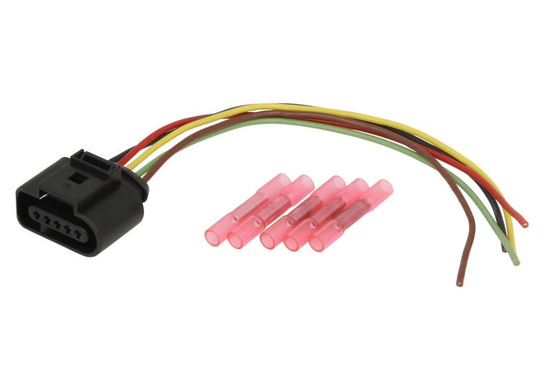 Set reparat cabluri, sonda Lambda Fir de cablu pentru bobina de aprindere pentru debitmetru de aer 200mm numar pini: 5 AUDI A3 A4 B5 A4 B6 A4 B7 A6 C6 Q7 SEAT ALTEA ALTEA XL LEON 1.0-3.0 d 09.95- SENCOM SEN20388