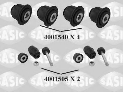 Set reparatie, bucsa bara stabilizatoare RENAULT KANGOO Rapid (FC0/1_) (1997 - 2016) SASIC 7964003S