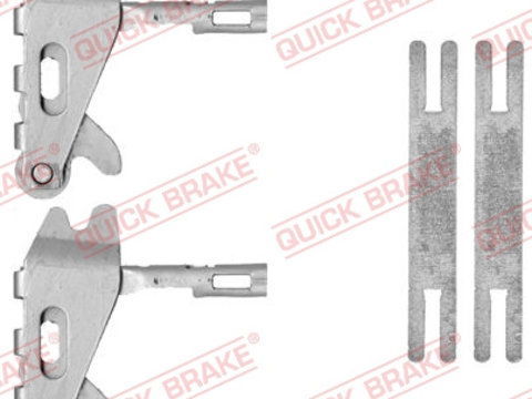 Set reparatie, cheie frana puntea spate (12053013 QBK) VOLVO