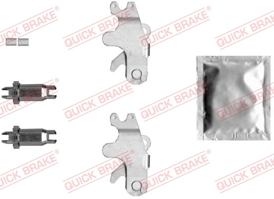 Set reparatie, cheie frana QUICK BRAKE 120 53 007 pentru BMW 3 Touring (E36) 1995-1999