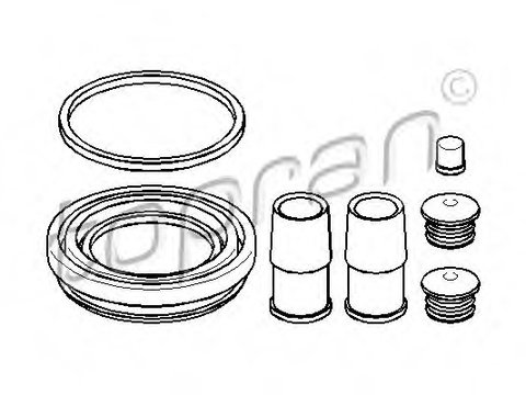 Set reparatie etrier 108 347 TOPRAN pentru Audi 100 Vw Eurovan Vw Transporter Opel Calibra Audi A6 Audi A4 Vw Sharan Opel Vectra