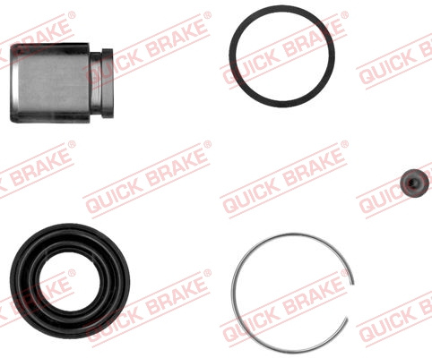 Set reparatie, etrier puntea spate (1145024 QBK) Citroen,MITSUBISHI,PEUGEOT,TOYOTA