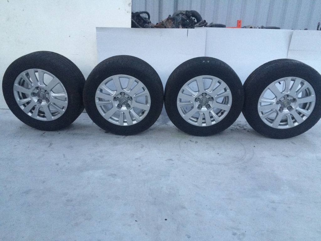 SET ROTI COMPLETE : AUDI A6 , A4 - 2008 - COD : 225 55 ZR16
