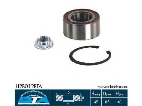 Set rulment roata BMW Z8 (E52) (2000 - 2003) BTA H2B012BTA