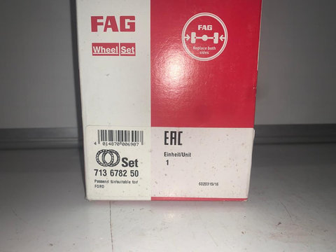 Set Rulment Roata FAG 713678250 FORD ESCORT / FIESTA