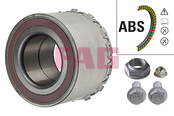 Set rulment roata FAG MERCEDES-BENZ SPRINTER 3,5-t bus (B906) 2008-2020 - 713 6680 30