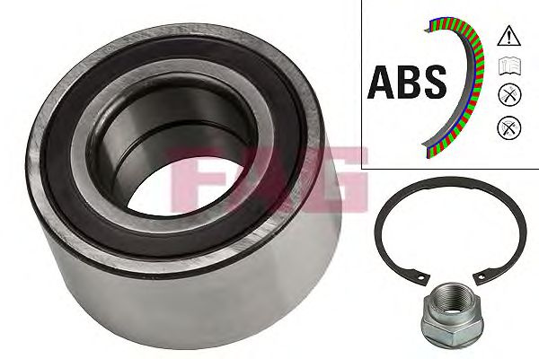 Set rulment roata FIAT DOBLO caroserie inchisa/combi (263) - Cod intern: M20457170 - LIVRARE DIN STOC in 24 ore!!!