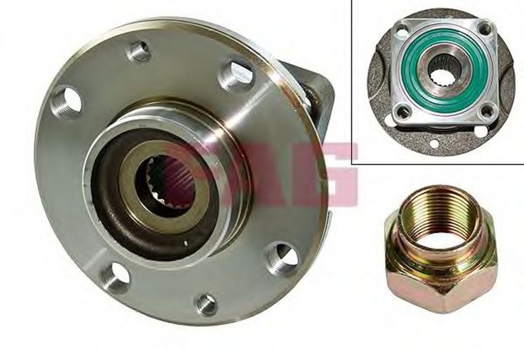 Set rulment roata FIAT SEICENTO 600 187 FAG 713 6900 10