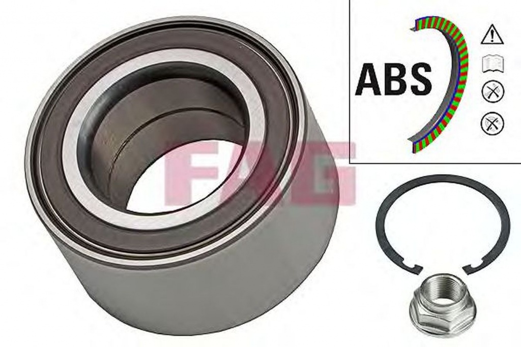 Set rulment roata FORD TRANSIT COURIER caroserie FAG 713 6157 30