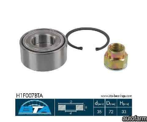 Set rulment roata LANCIA DELTA II 836 BTA H1F007BTA