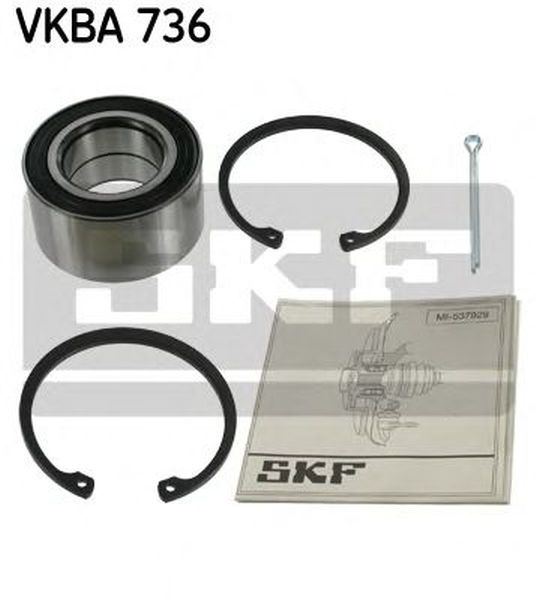 Set rulment roata OPEL CORSA C F08 F68 SKF VKBA736