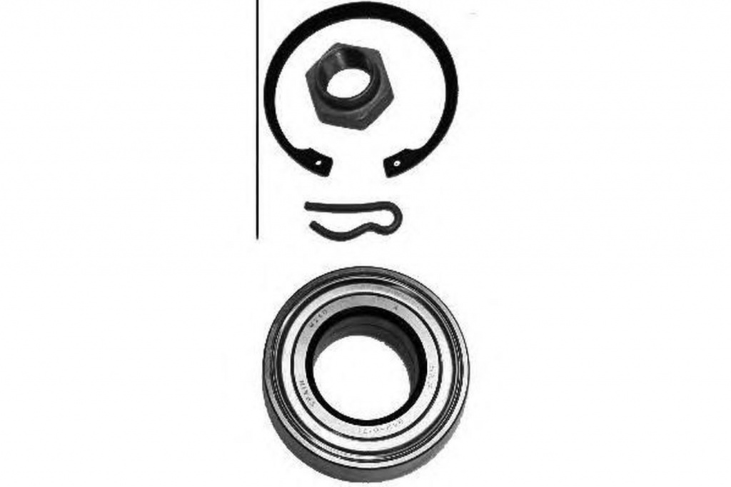 Set rulment roata PEUGEOT 206 hatchback 2A C MOOG PEWB11348