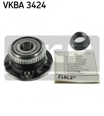 Set rulment roata # Peugeot 806 1994 1995 1996 1997 1998 1999 2000 2001 2002 # VKBA 3424 # SKF