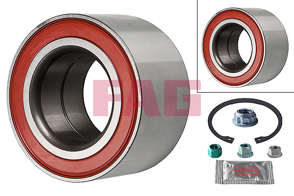 Set rulment roata punte fata (713 6100 20 713610020 FAG) AUDI,SEAT,SKODA,SKODA (SVW),VW,VW (FAW),VW (SVW) A3, A3 / S3|BEETLE, NEW BEETLE|BORA|BORA GP|BORA HS|BORA, JETTA IV|GOLF|GOLF, JETTA|LAVIDA|LEO