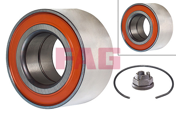 Set rulment roata punte fata (713 6300 30 713630030 FAG) DACIA,LADA,NISSAN,RENAULT 19|21|CLIO|CLIO, CLIO MIO, LUTECIA|CLIO, CLIO SYMBOL, SYMBOL, THALIA|CLIO, LUTECIA|ESPACE|EXPRESS, EXTRA, RAPID|Kangoo