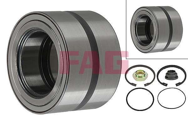 Set rulment roata punte fata (713 6911 50 713691150 FAG) CITRO�N,FIAT,IVECO,NISSAN,OPEL,PEUGEOT,RENAULT,VAUXHALL BOXER|BOXER, BOXER FURGON|CITY, DAILY CITYS|DAILY|DAILY LINE|DAILY TOURYS|DAILY, DAILY