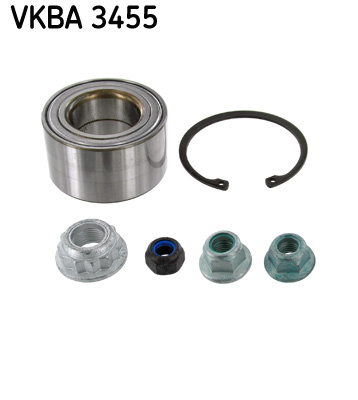 Set rulment roata punte fata (VKBA 3455 VKBA3455 SKF) AUDI,SEAT,SKODA,VW A3, A3 / S3|BEETLE, NEW BEETLE|BORA, JETTA IV|GOLF|GOLF VAN|GOLF, JETTA|LEON|OCTAVIA|TOLEDO|TT