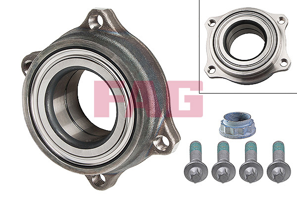 Set rulment roata puntea spate (713 6679 40 713667940 FAG) MERCEDES-BENZ,MERCEDES-BENZ (BBDC) C-CLASS|E-CLASS|SL|SLC|SLK|SLS AMG