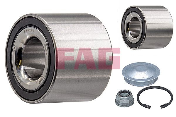 Set rulment roata QWP WWB220 pentru DACIA LOGAN (L