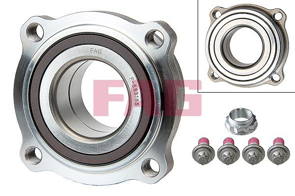 Set rulment roata QWP WWB406 pentru BMW X5 (E70), X6 (F16, F86) 2014-2019