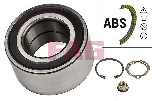 Set rulment roata RENAULT CAPTUR - Cod intern: M20349698 - LIVRARE DIN STOC in 24 ore!!!