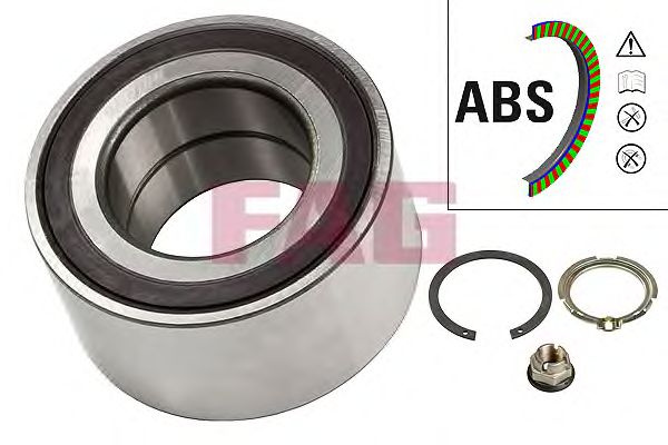 Set rulment roata RENAULT MEGANE II limuzina (LM0/1_) - Cod intern: W20238750 - LIVRARE DIN STOC in 24 ore!!!