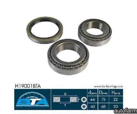 Set rulment roata VAUXHALL BRAVA pick-up BTA H1900