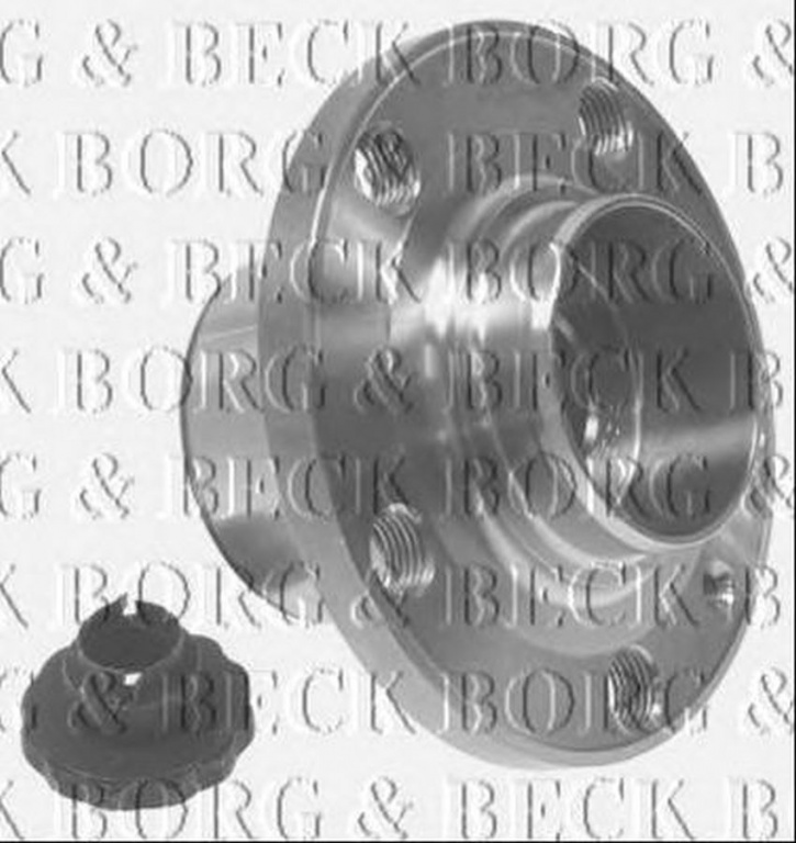 Set rulment roata VW FOX 5Z1 5Z3 BORG & BECK BWK1234